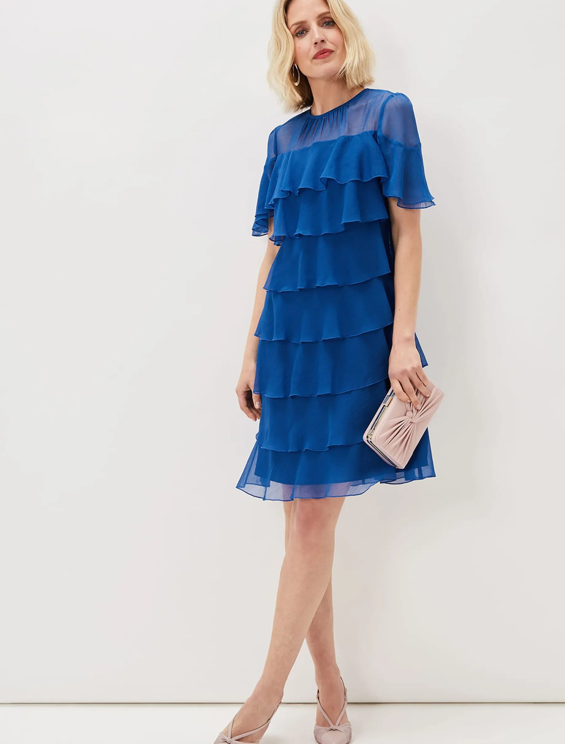 Nika Tiered Shift Dress