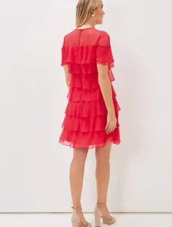 Nika Tiered Shift Dress