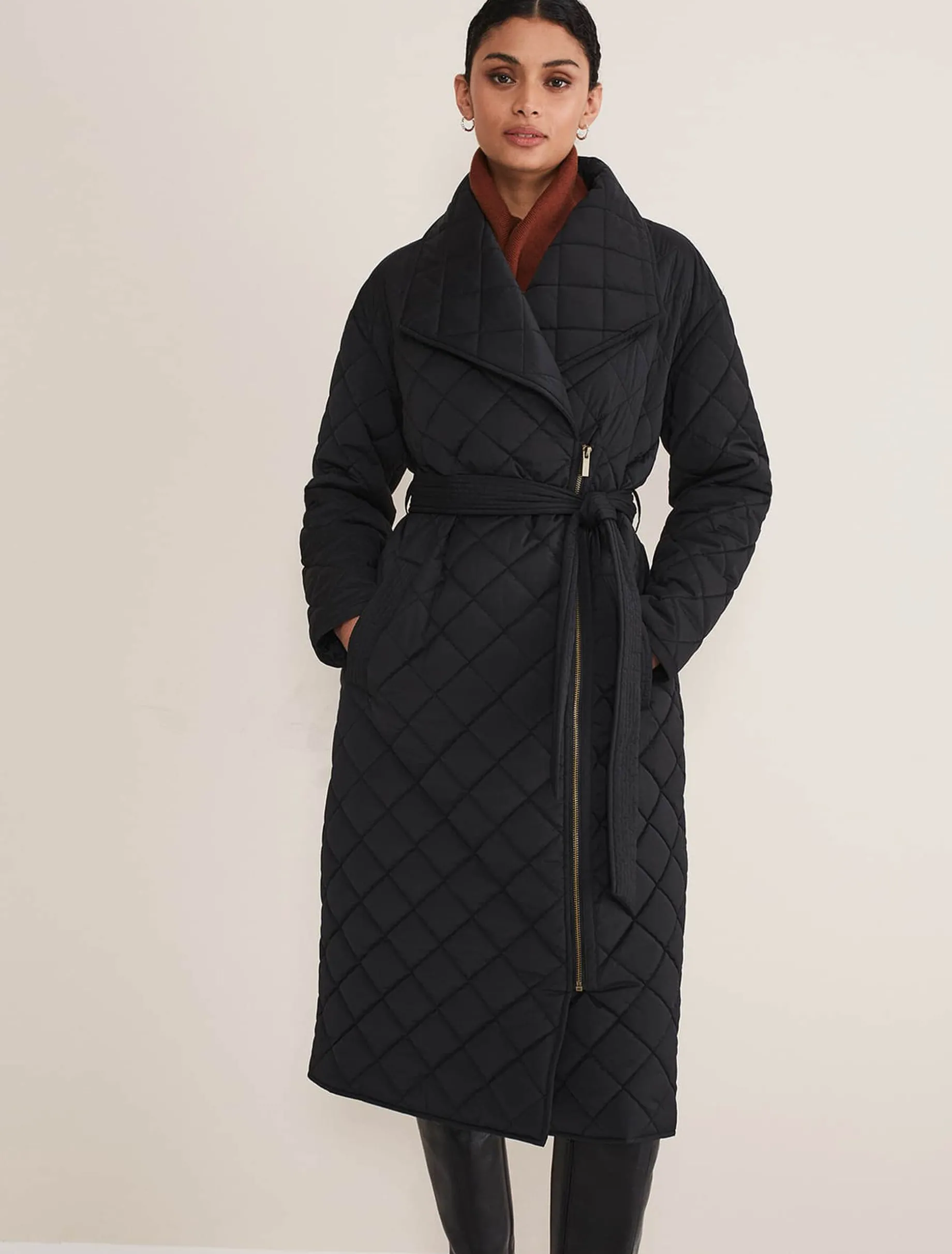 Nila Quilted Puffer Coat