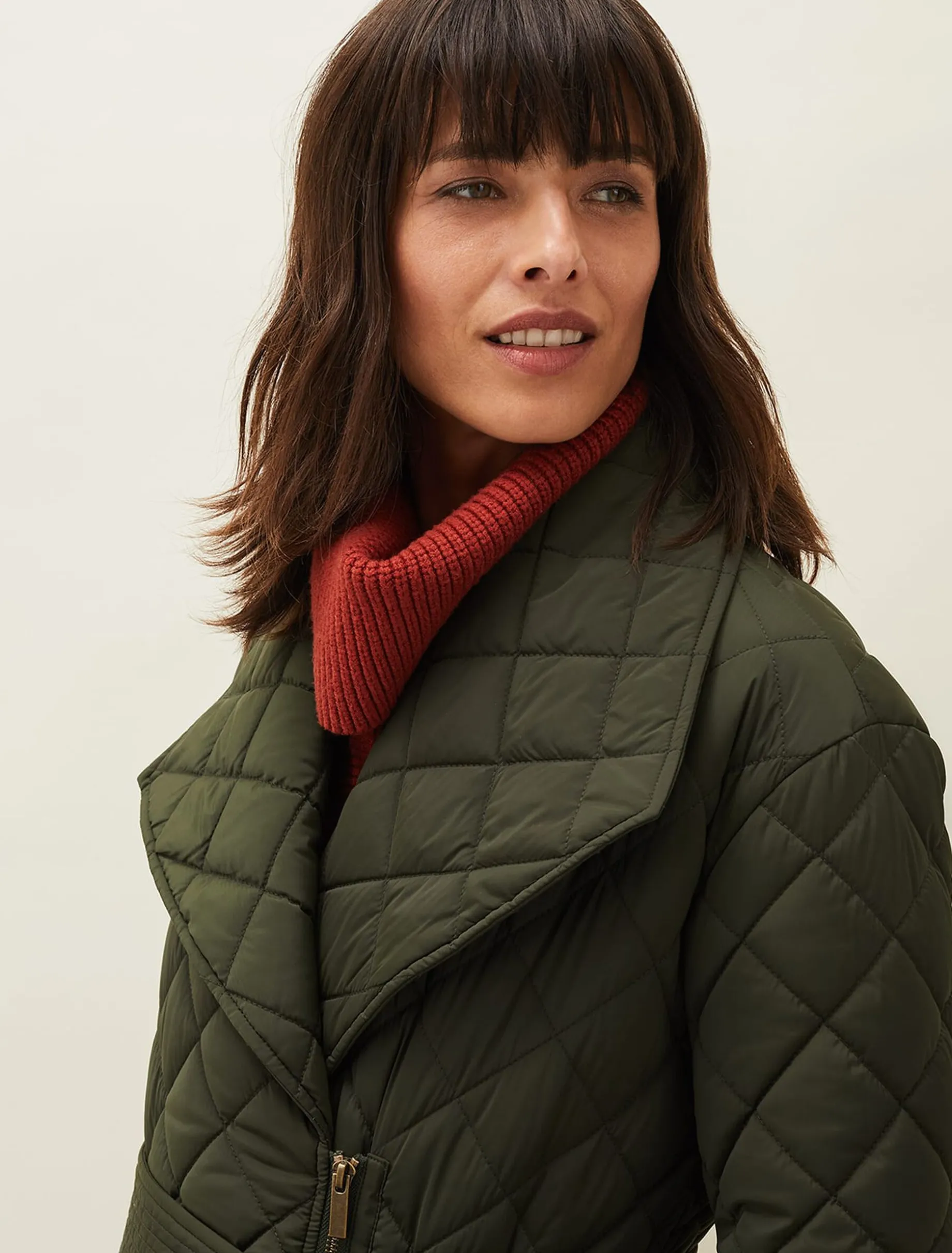 Nila Quilted Puffer Coat