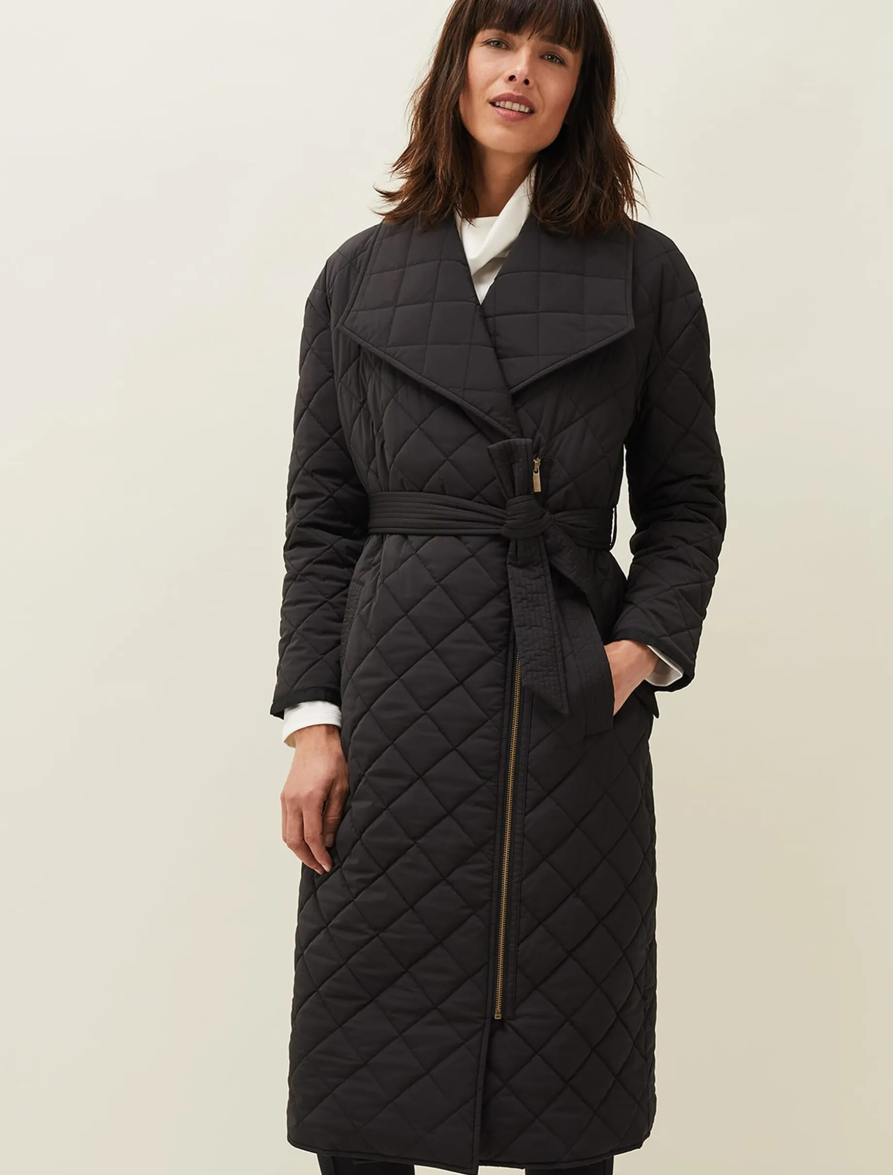 Nila Quilted Puffer Coat