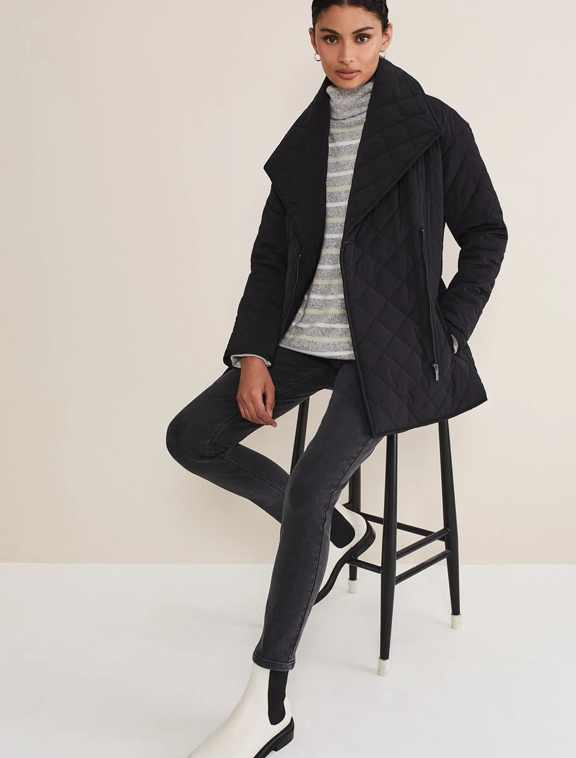 Nila Short Quilted Puffer