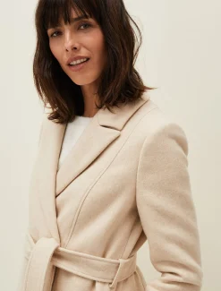 Nina Fur Collar Coat