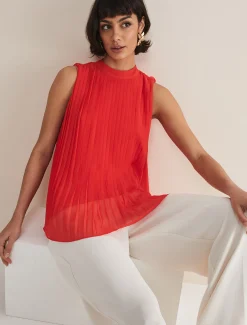 Nina Pleated Top