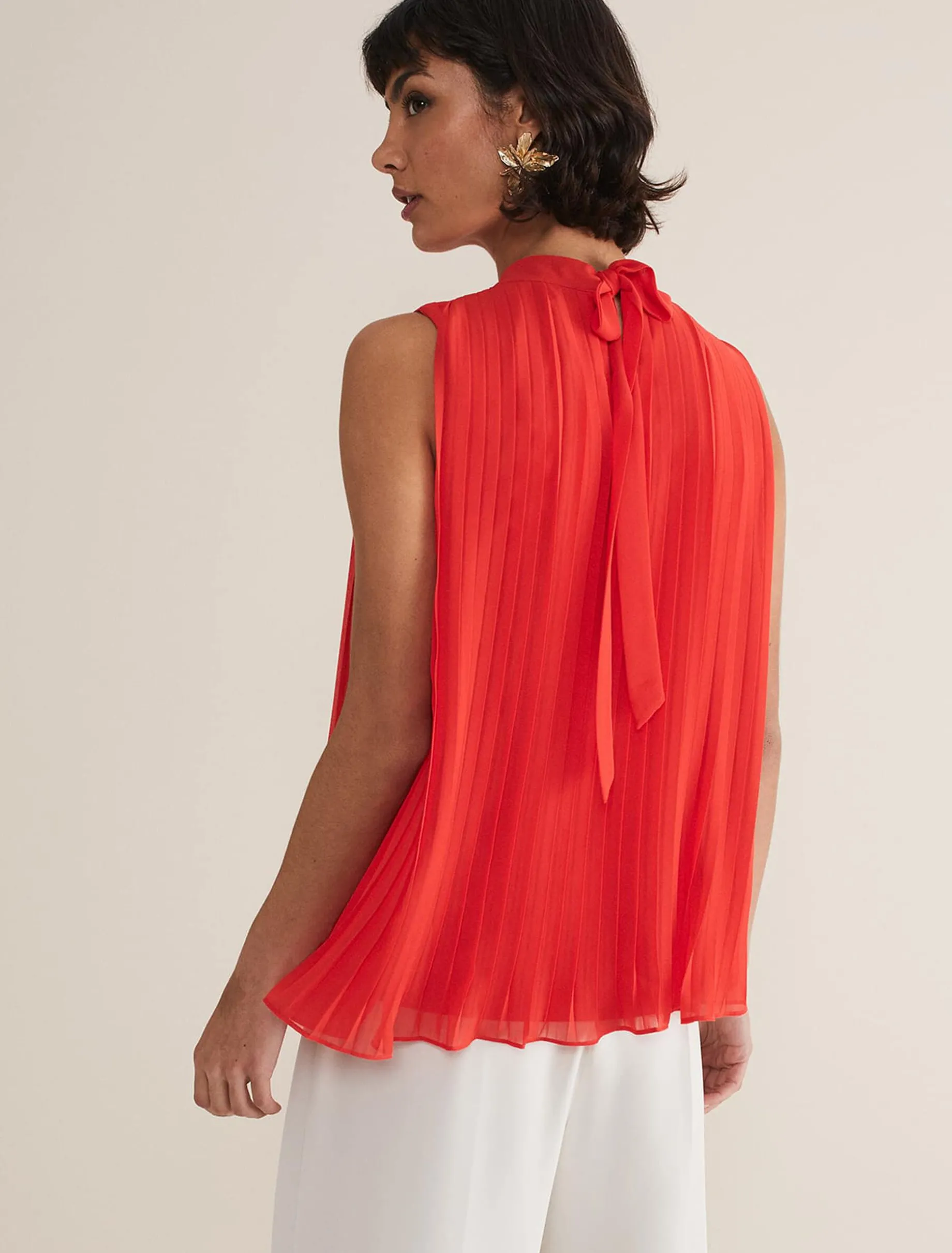 Nina Pleated Top