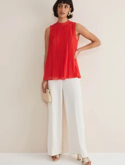 Nina Pleated Top