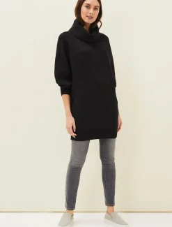 Nisha Roll Neck Jumper Dress