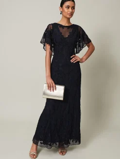 Noelle Tapework Maxi Dress