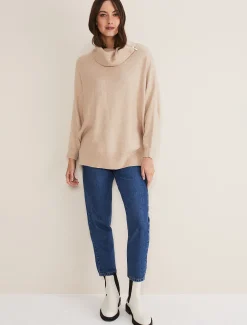 Nola Zip Neck Chunky Relaxed Knit