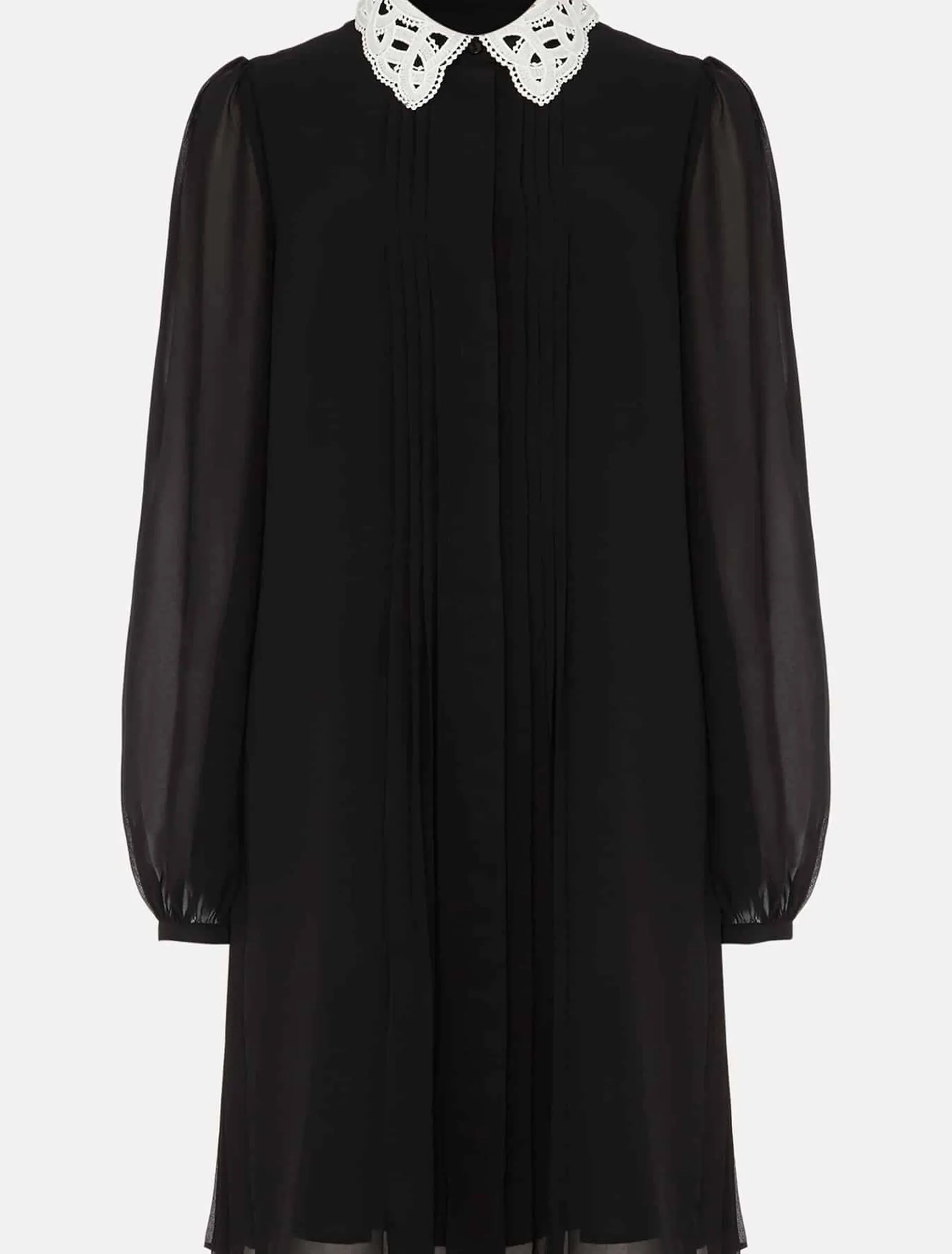 Norah Collar Detail Swing Dress