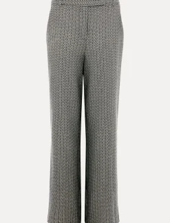 Nouria Herringbone Tapered Trouser