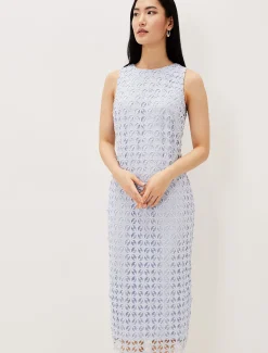 Novah Lace Midi Dress
