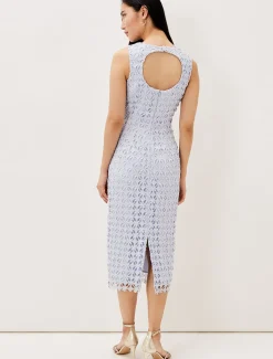 Novah Lace Midi Dress