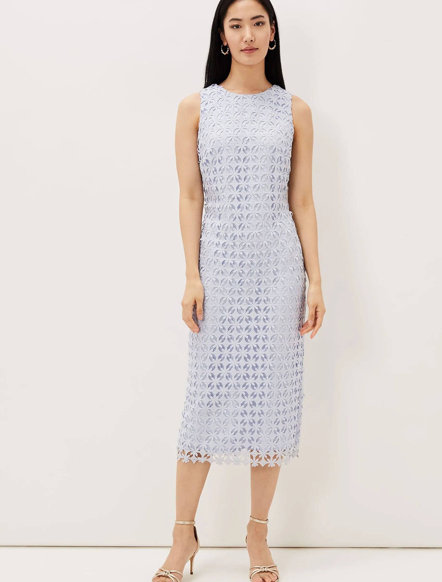 Novah Lace Midi Dress