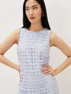 Novah Lace Midi Dress