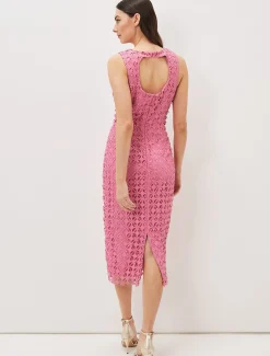 Novah Lace Midi Dress