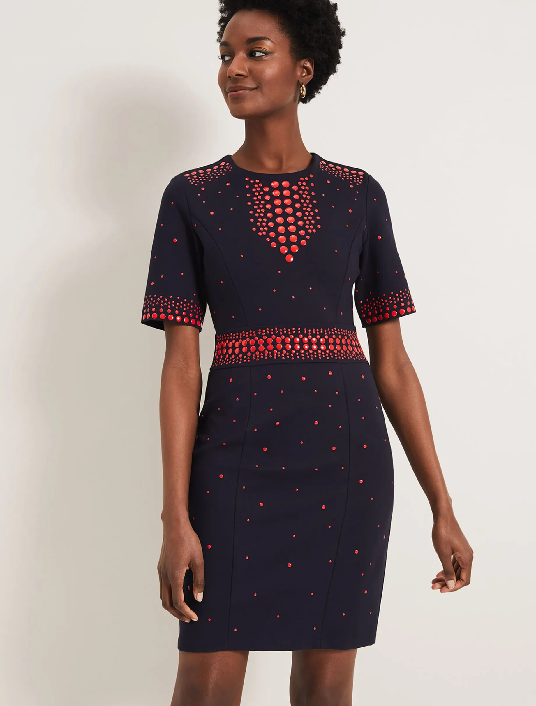 Olymea Studded Dress