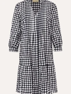 Oona Gingham Swing Dress