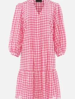 Oona Gingham Swing Dress