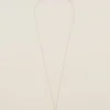 Open Circle Long Pendant Necklace