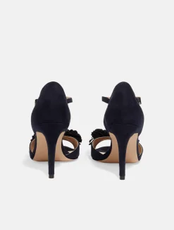 Ophelia Flower Trim Sandals