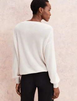 Ophelia Wool Cashmere V Neck Jumper