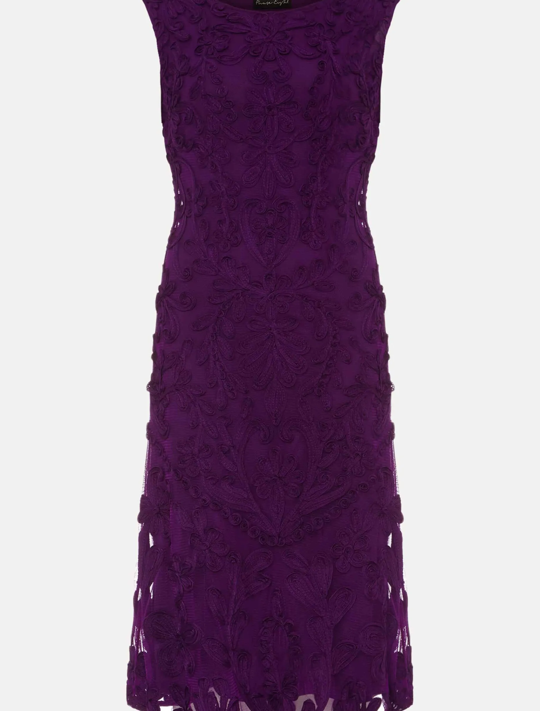 Orelia Tapework Lace Dress