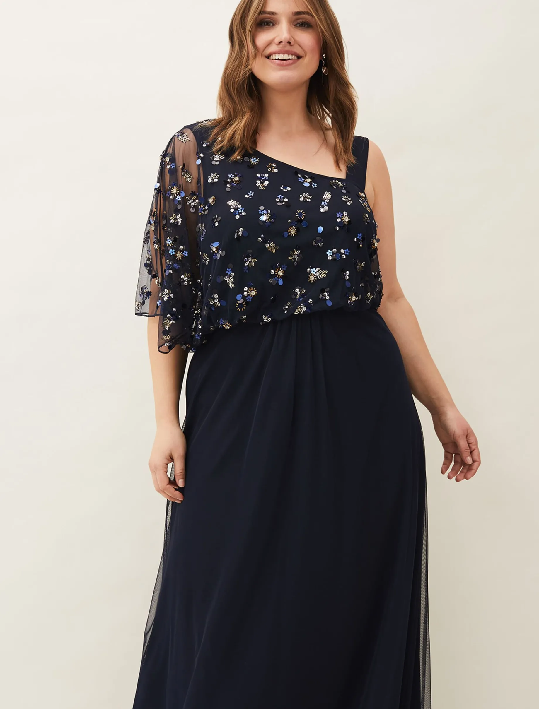 Orianne One Shoulder Tulle Dress