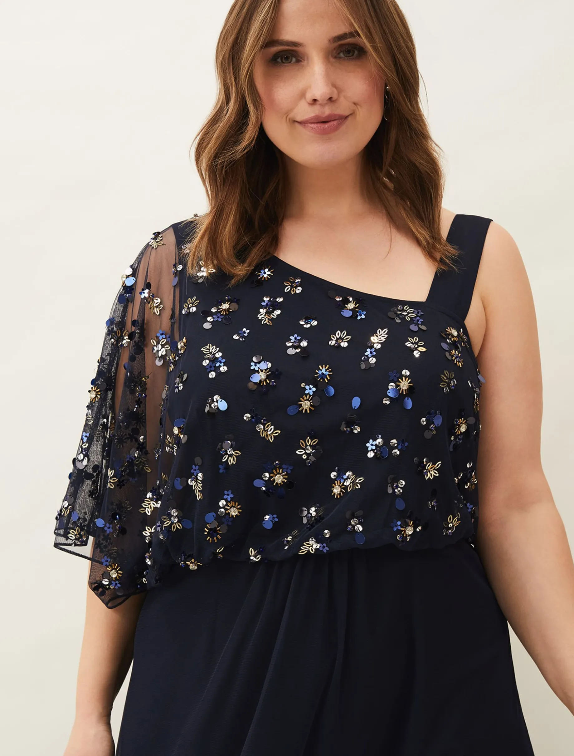 Orianne One Shoulder Tulle Dress