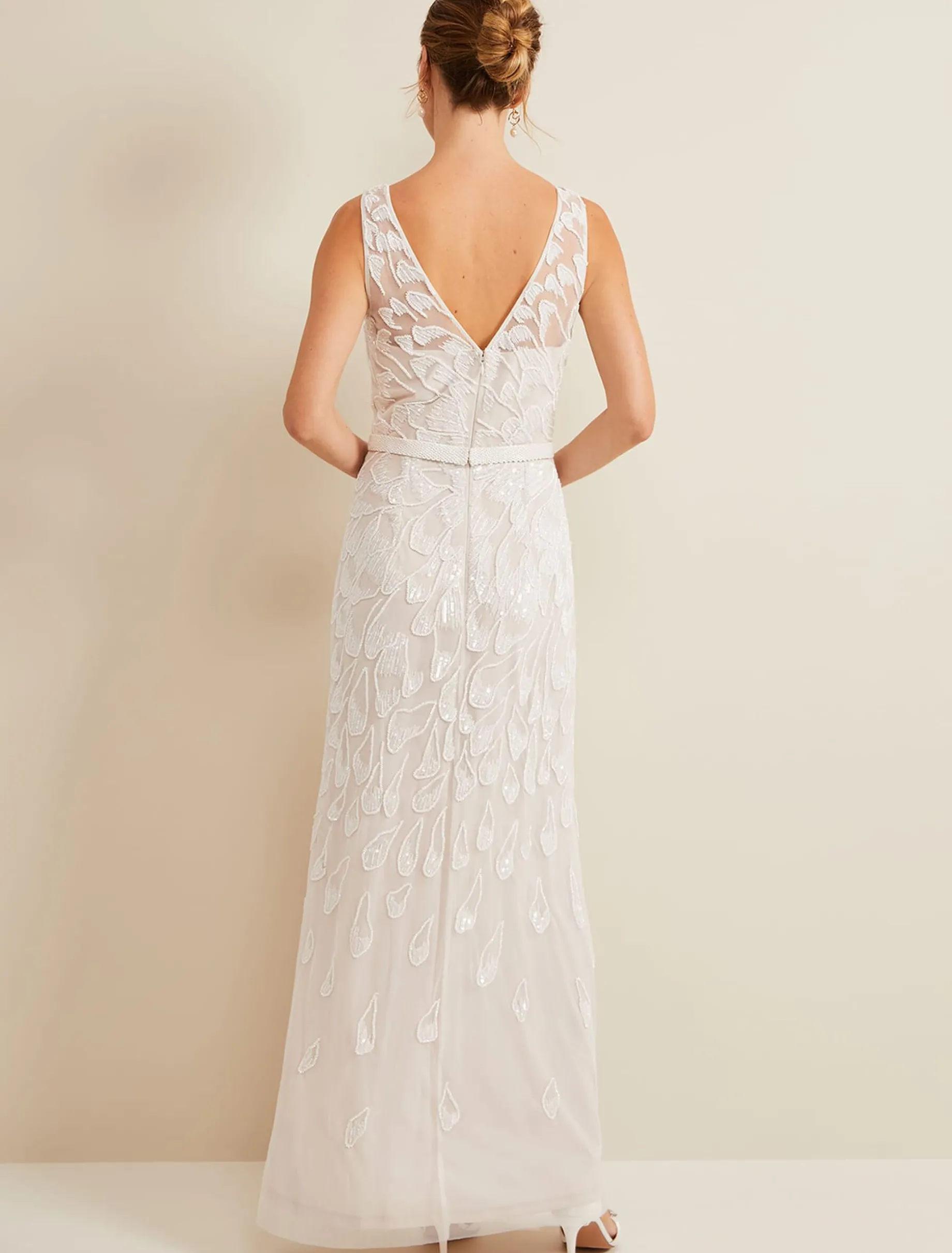 Ottilie Beaded Maxi Wedding Dress