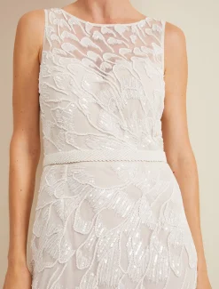 Ottilie Beaded Maxi Wedding Dress