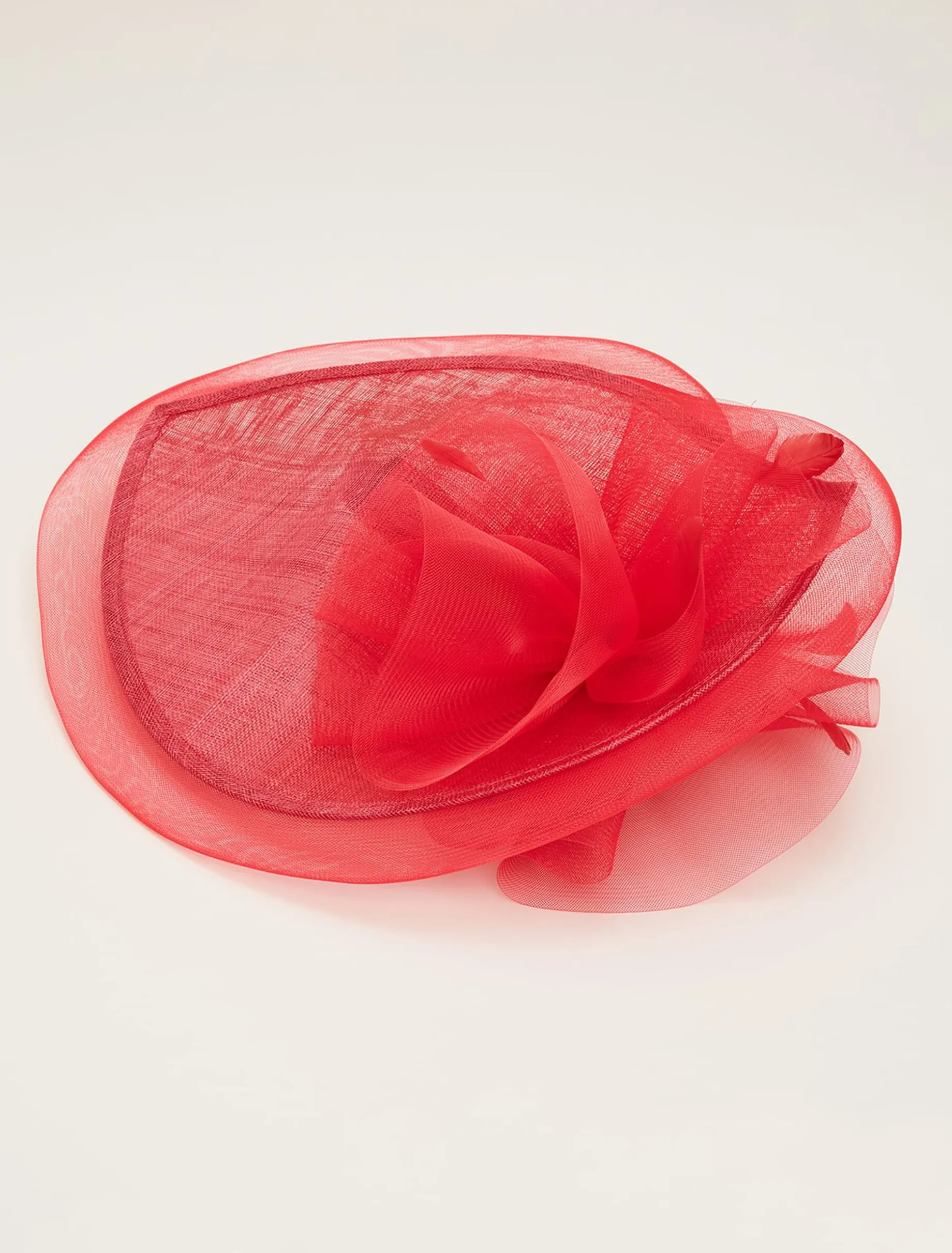 Oversized Crin Flower Fascinator