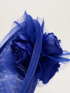 Oversized Floral Under Brim Fascinator