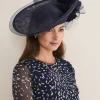 Oversized Floral Under Brim Fascinator