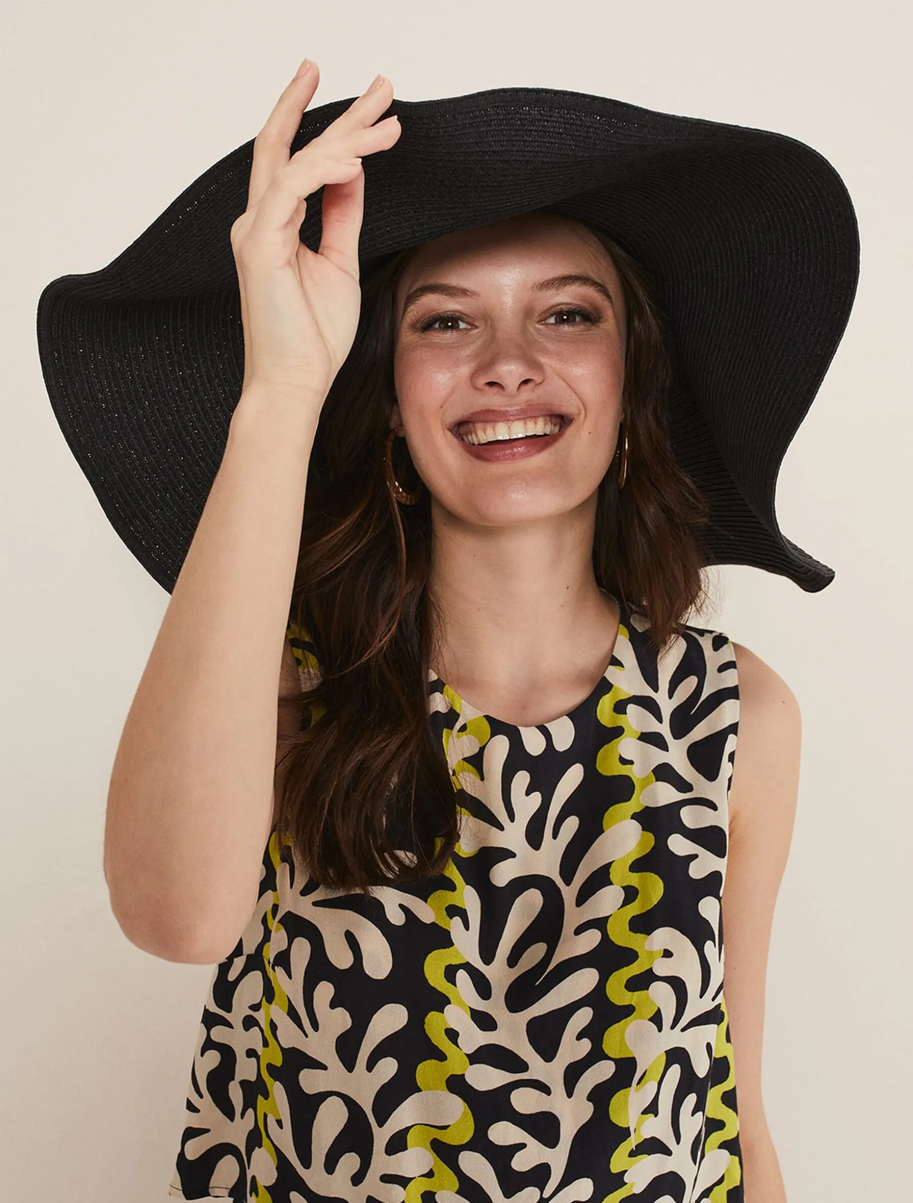 Oversized Straw Hat