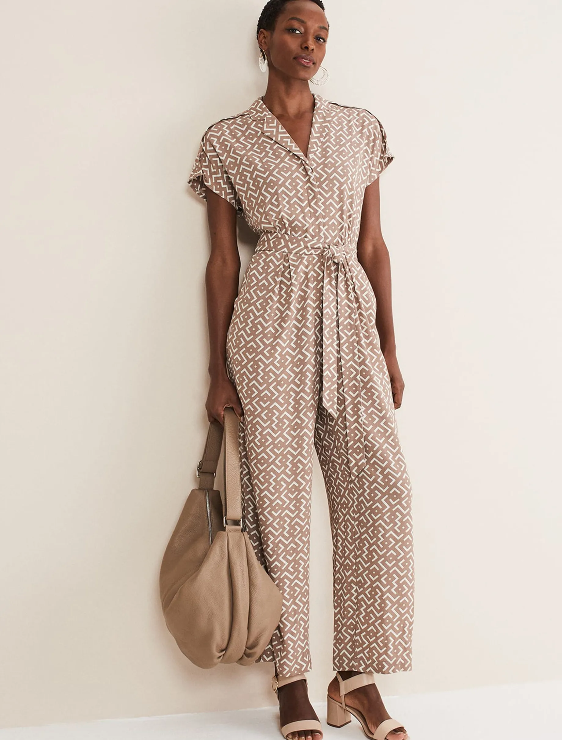 Paige Abstract Jumpsuit