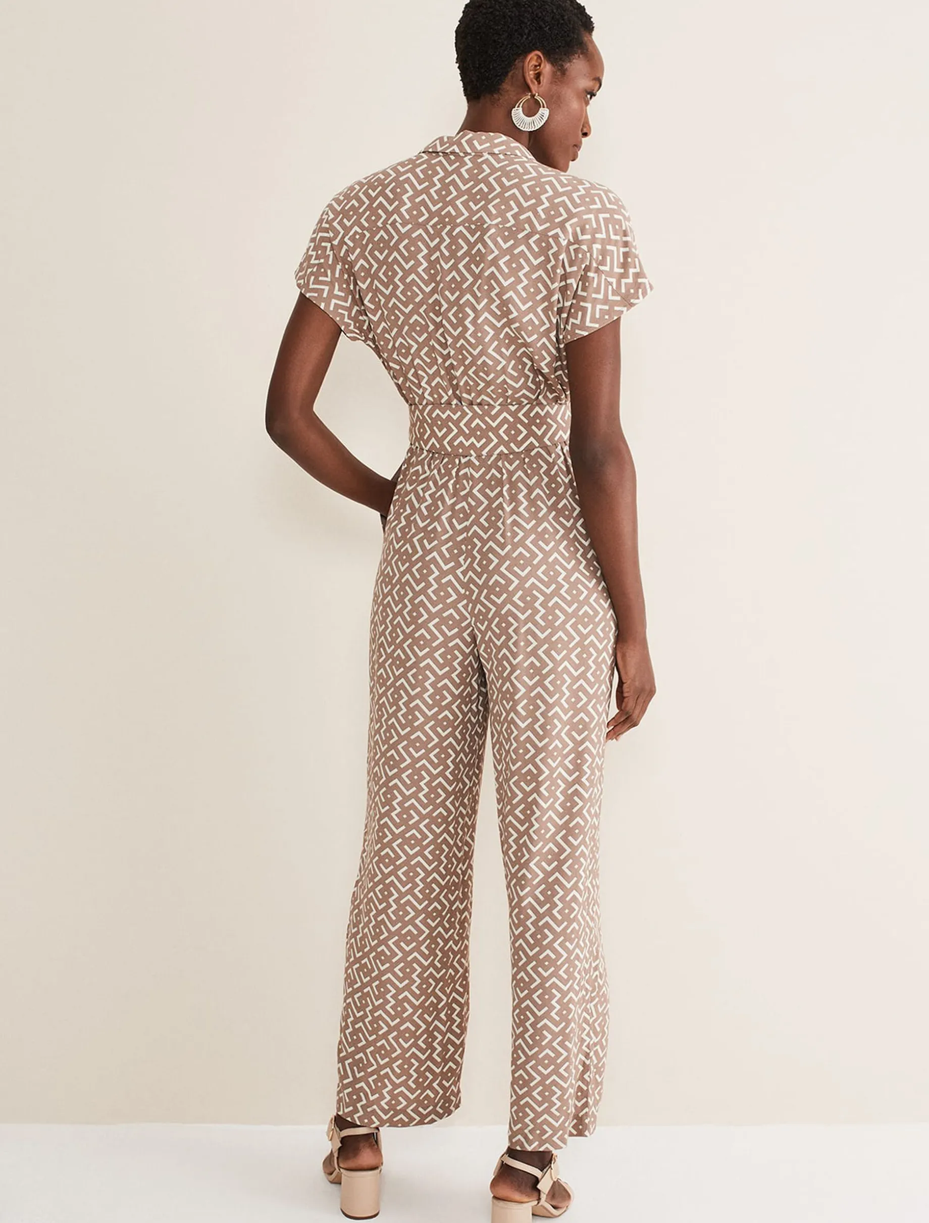 Paige Abstract Jumpsuit