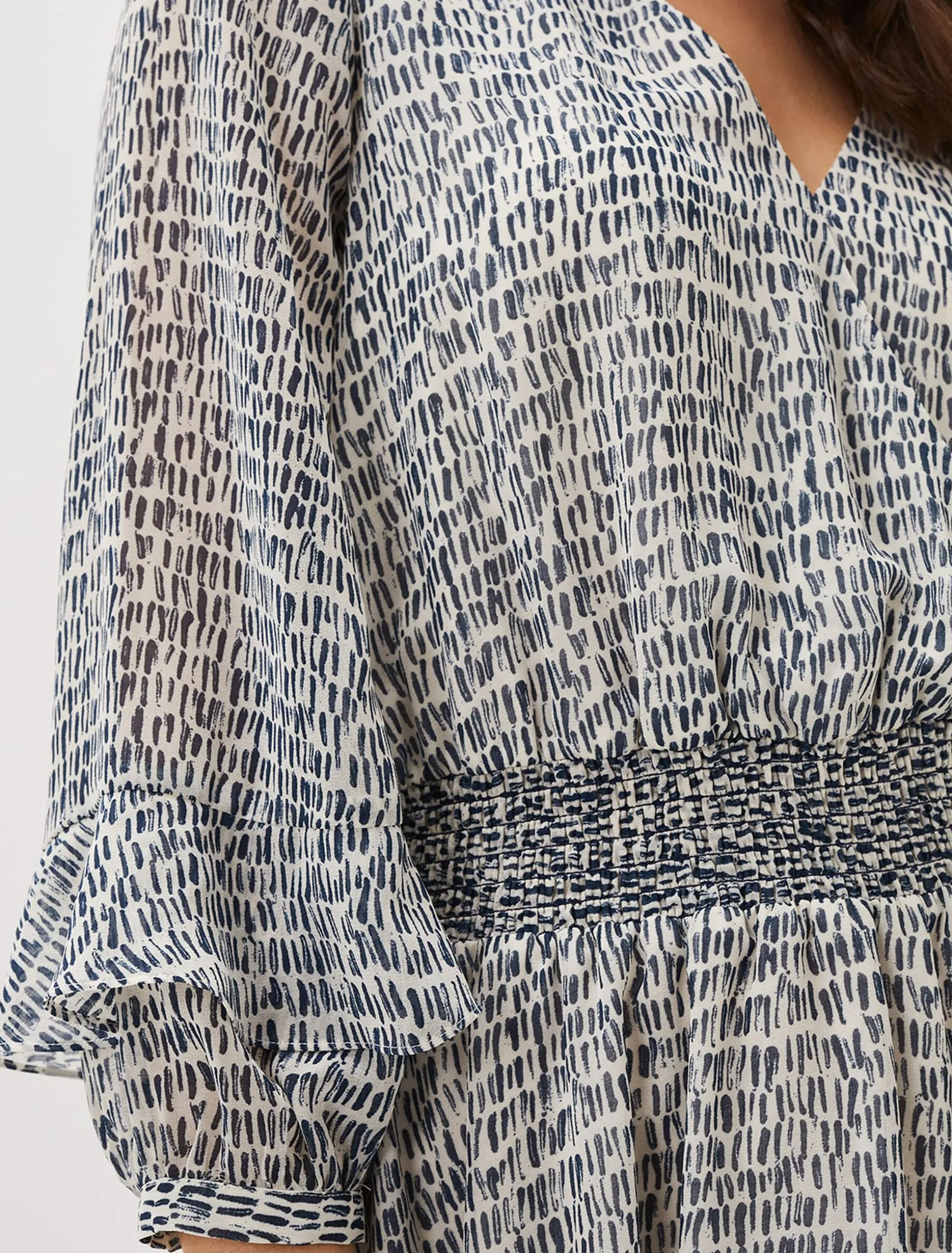 Paige Abstract Print Dress