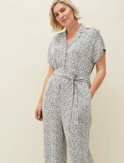 Paige Abstract Print Jumpsuit