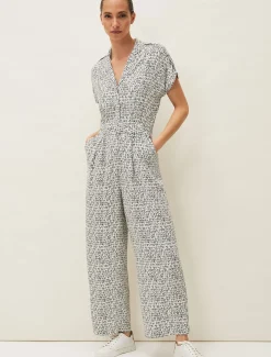 Paige Abstract Print Jumpsuit