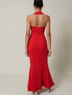 Pamela Ruffled Maxi Dress