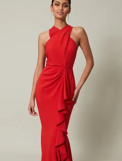 Pamela Ruffled Maxi Dress