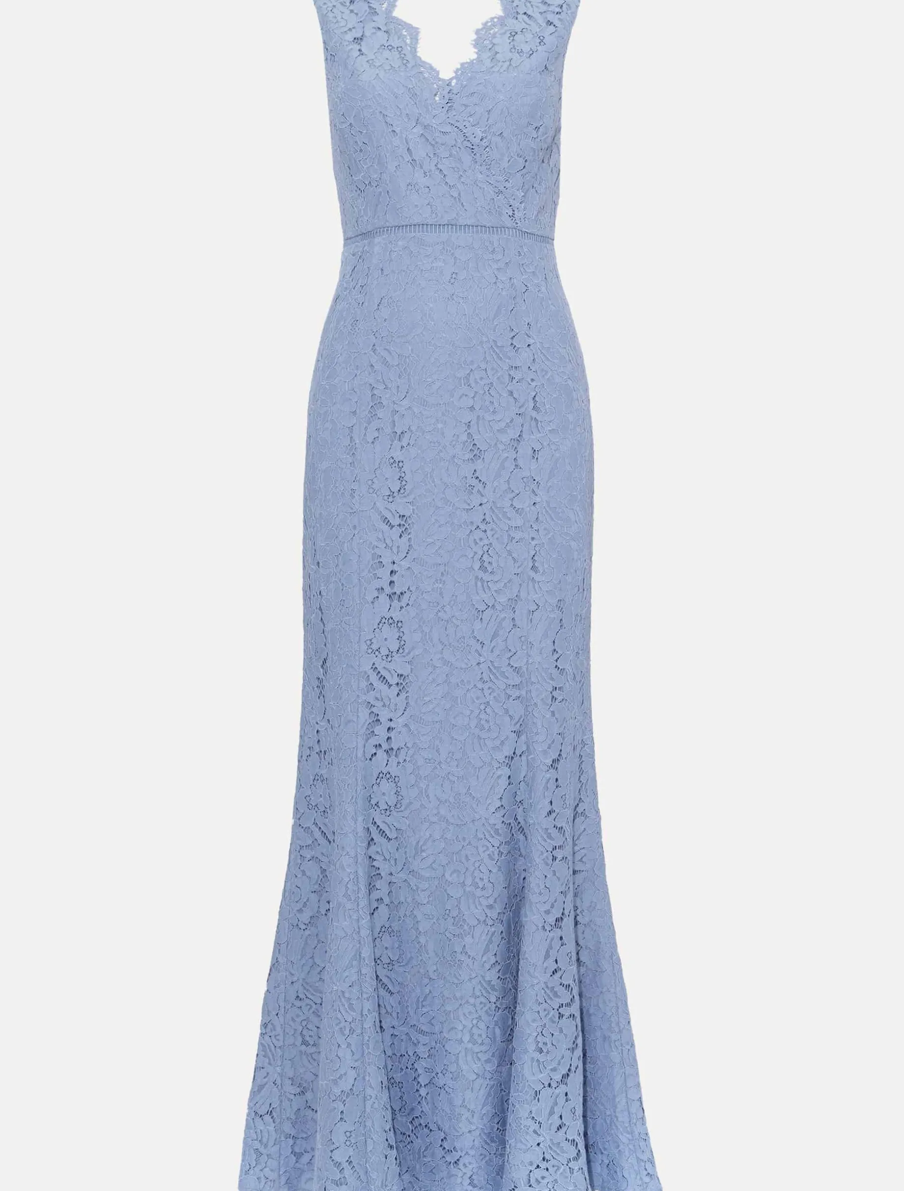 Paola Lace Fishtail Dress