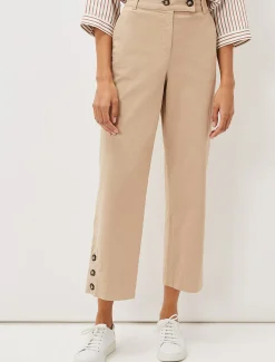 Parissa Button Hem Chino Trouser