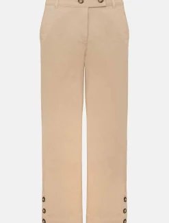 Parissa Button Hem Chino Trouser