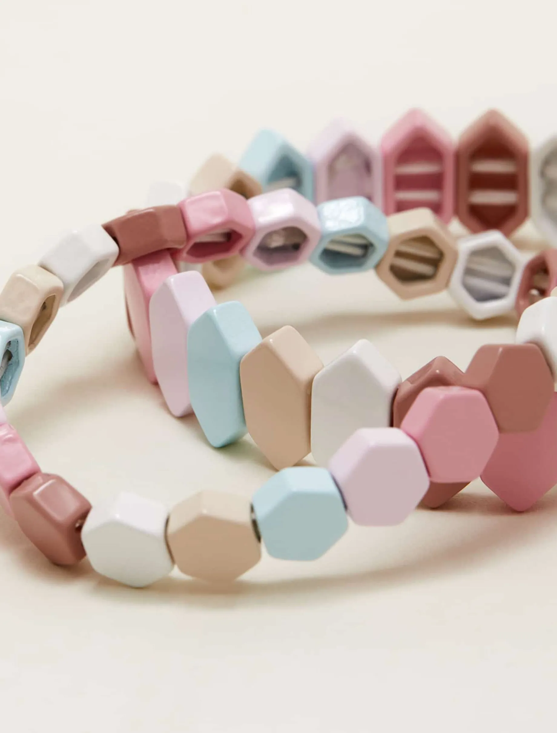 Pastel Beaded Bracelet Pack