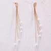 Pearl And Chain Earrings