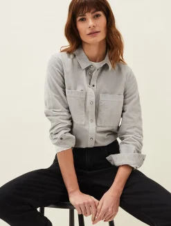 Peggie Corduroy Oversized Shirt
