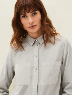 Peggie Corduroy Oversized Shirt