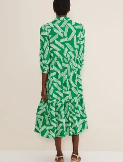 Penele Abstract Midi Dress
